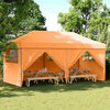 vidaXL Partytelt Oransje 292 x 580 x 315 cm Oxford Stoff