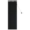 vidaXL Venetiansk persienne Svart 45 x 130 cm 35 mm