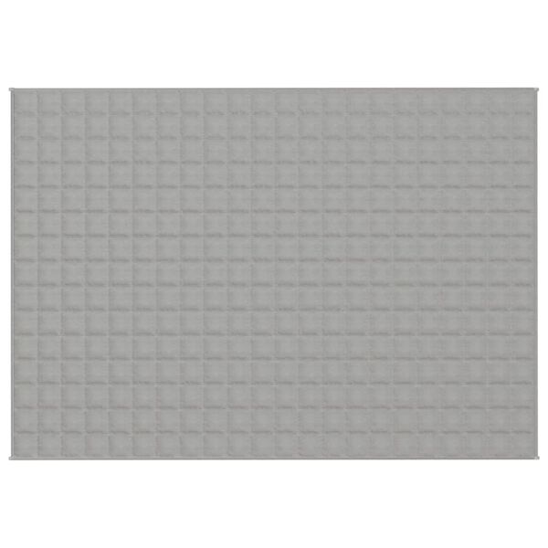 vidaXL Vektdyne gr&aring; 155x220 cm 11 kg stoff