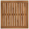 vidaXL Bordplate 48,5 x 49 x 2 cm Rektangul&aelig;r Solid akasietre Naturlig