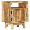 vidaXL Nattbord 40x30x50 cm grovt mangotre