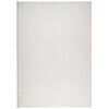 vidaXL Rug IZA kort luv skandinavisk utseende krem 120x170 cm