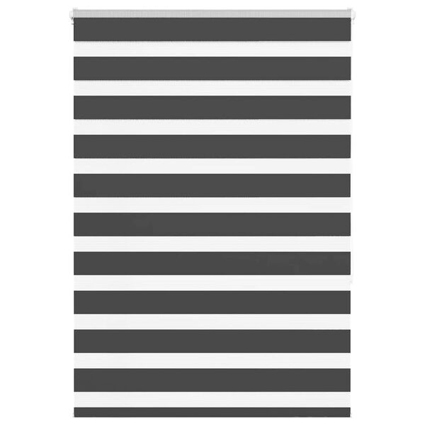 vidaXL Sebragardin svart 100x150 cm stoff bredde 95,9 cm polyester