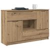 vidaXL Serviesskap Artisan Eik 100 x 30 x 65,6 Konstruert tre