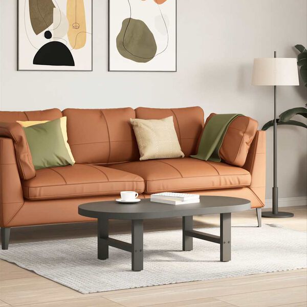 vidaXL Salongbordben antrasitt 2 stk 50x(30-31) cm st&aring;l