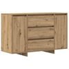 vidaXL Serviesskap Artisan Eik 120 x 41 x 75 cm Konstruert tre