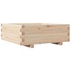 vidaXL Plantekasse 70x70x26,5 cm heltre furu