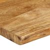 vidaXL Bordplate 80x40x3,8 cm naturlig kant heltre mango