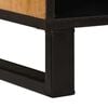 vidaXL TV-skap med skuff Brun 100 x 33 x 46 cm Massiv mango tre