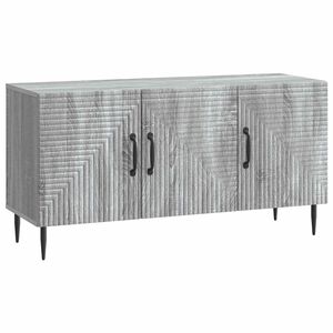vidaXL TV-skap Gr&aring; sonoma 99 x 34,5 x 50 cm Konstruert tre