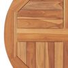 vidaXL Bordplate heltre teak 2,5 cm 60 cm