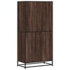vidaXL Highboard brun eik 68x35x139 cm konstruert tre