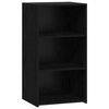 vidaXL Serviesskap Svart eik 50 x 41 x 93 cm Konstruert tre