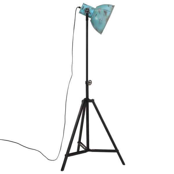 vidaXL Gulvlampe 25 W denimbl&aring; 61x61x90/150 cm E27