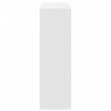 vidaXL Bokhylle hvit 102x32x102 cm konstruert tre