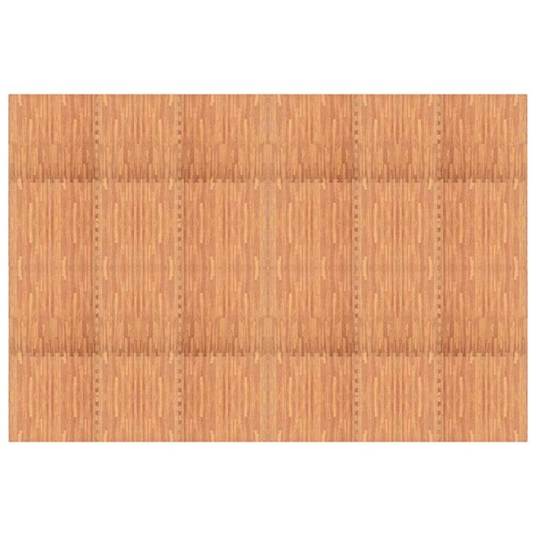 vidaXL Puslespill Treningsmatter 24 pcs Brun 8,64 ㎡ EVA Skum