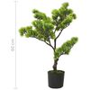 vidaXL Kunstig furubonsai med potte 60 cm grønn