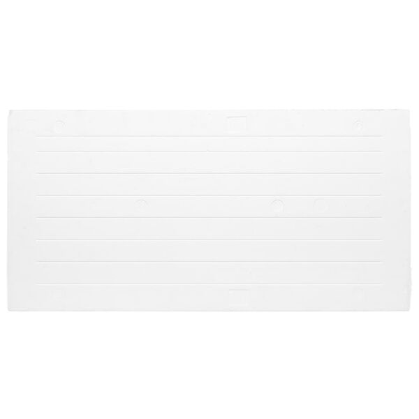 vidaXL 3D-veggpaneler 10 stk lysegrå 100x50 cm EPS