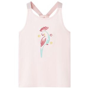 vidaXL Singlet for barn myk rosa 104