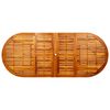 vidaXL Utendørs spisebord (160-240)x100x75 cm heltre akasie