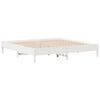 vidaXL Sengeramme uten madrass hvit 180x200 cm heltre furu