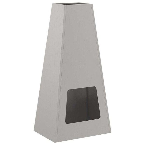 vidaXL B&aring;lplass Brun 50 x 35 x 100 cm Cortenst&aring;l