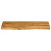 vidaXL Bordplate 90x40x3,8 cm naturlig kant heltre mango