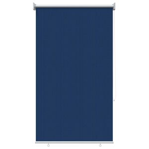 vidaXL Utend&oslash;rs Rullegardin 90% UV-blokk Bl&aring; 80 x 140 cm HDPE