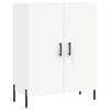 vidaXL Highboard hvit 69,5x34x180 cm konstruert tre