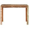 vidaXL Spisebord 110x55x76 cm gjenvunnet heltre