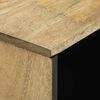 vidaXL Sideboard Brun 80 x 33 x 75 cm heltre mango