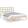 vidaXL Sengeramme heltre 135x190 cm Double