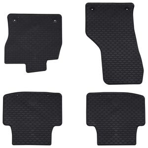 vidaXL Bilmatte 4 stk. passer for VW for PASSAT B8 2014-2023 Gummi