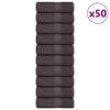 vidaXL Gjesteh&aring;ndkl&aelig;r FROGN 50 stk antrasitt 30x50 cm 360 gsm