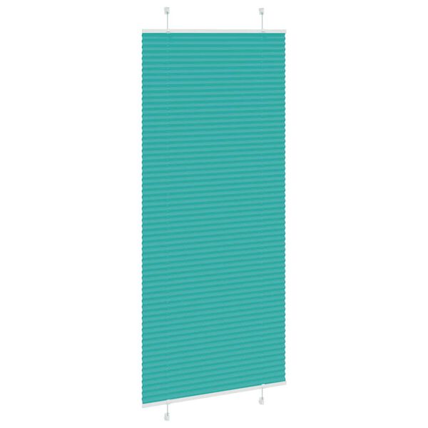 vidaXL pliss&eacute;gardin Bensin Gr&oslash;nn 95x200 cm Stoff Bredde 94,4 cm