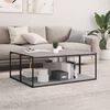 vidaXL Hylleplater 4 stk betonggr&aring; 100x40x1,5 cm konstruert tre