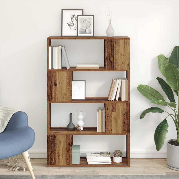 vidaXL TV-benksett Veggmontert Brun 80 x 24 x 125 cm Konstruert tre