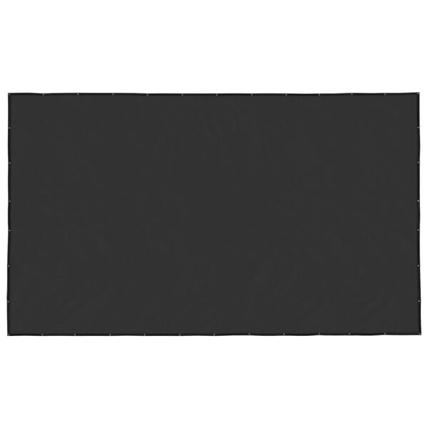 vidaXL Containernett HDPE 3,5x6 m svart