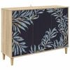 vidaXL Serviesskap DOKKUM Sonoma 102 x 33 x 75 cm Konstruert tre