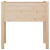 vidaXL Plantekasser 2 stk 70x31x70 cm heltre furu