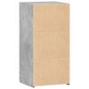 vidaXL Skjenk betonggr&aring; 45x42,5x93 cm konstruert tre