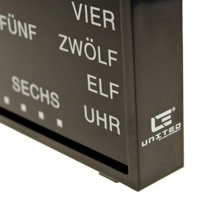 LED Word Clock - tysk