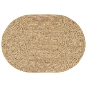 vidaXL Teppe ZIZUR Brun 170 x 120 cm Polypropen