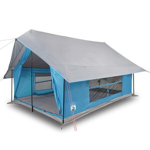 vidaXL Campingtelt 5 personer bl&aring; vanntett