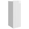 vidaXL Vegghengt skap H&oslash;gglans hvit 33 x 34,5 x 94 cm Konstruert tre