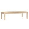 vidaXL Salongbord 110x50x30 cm heltre furu