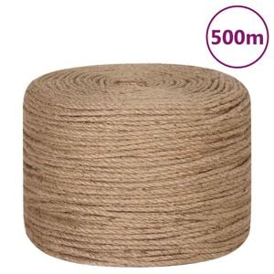 vidaXL Tau 100% jute 6 mm 500 m