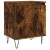 vidaXL Nattbord r&oslash;kt eik 40x30x50 cm konstruert tre