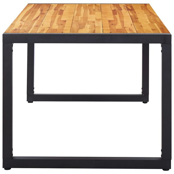 vidaXL Utend&oslash;rs spisestue 7 deler gr&aring;