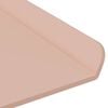 vidaXL Flytende hylle Veggmontert 2 pcs Rosa 100 x 18 x 2,5 cm St&aring;l